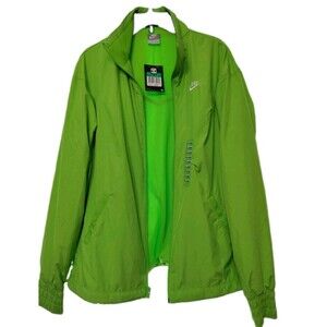 Women’s Nike Wind Runner Jacket Green Size XL Mesh Lining Y2K New With Tags